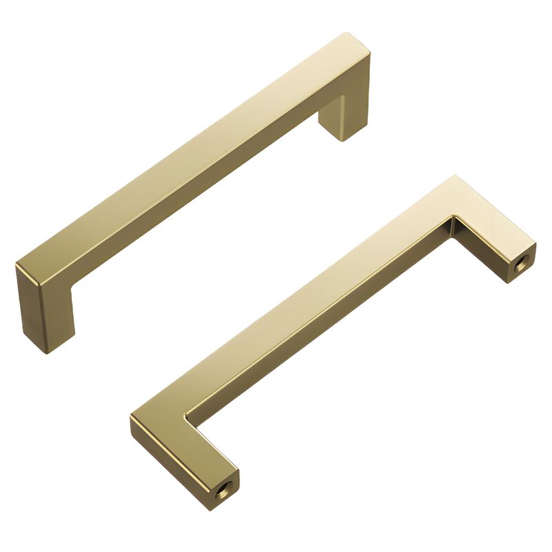 Hickory Hardware Solid Core Kitchen Cabinet Pulls, Luxury Cabinet Handles, Hardware for Doors & Dresser Drawers, 3-3/4 Inch (96m