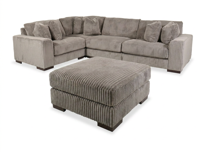 Lindyn 4-Piece Sectional and Ottoman Set image number 0