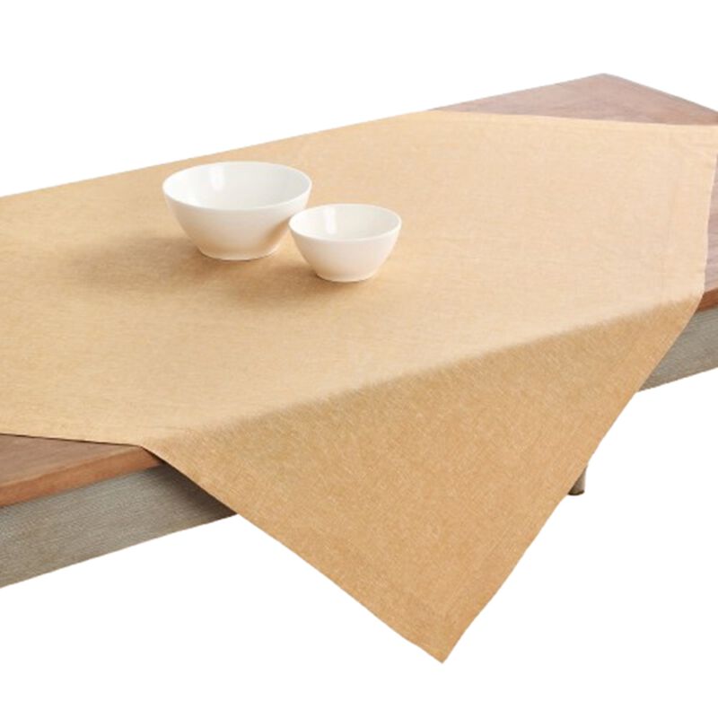Solino Home Athena 100% Linen Table Throw &ndash; Handcrafted, Machine Washable, Perfect for Holiday and Everyday Dining