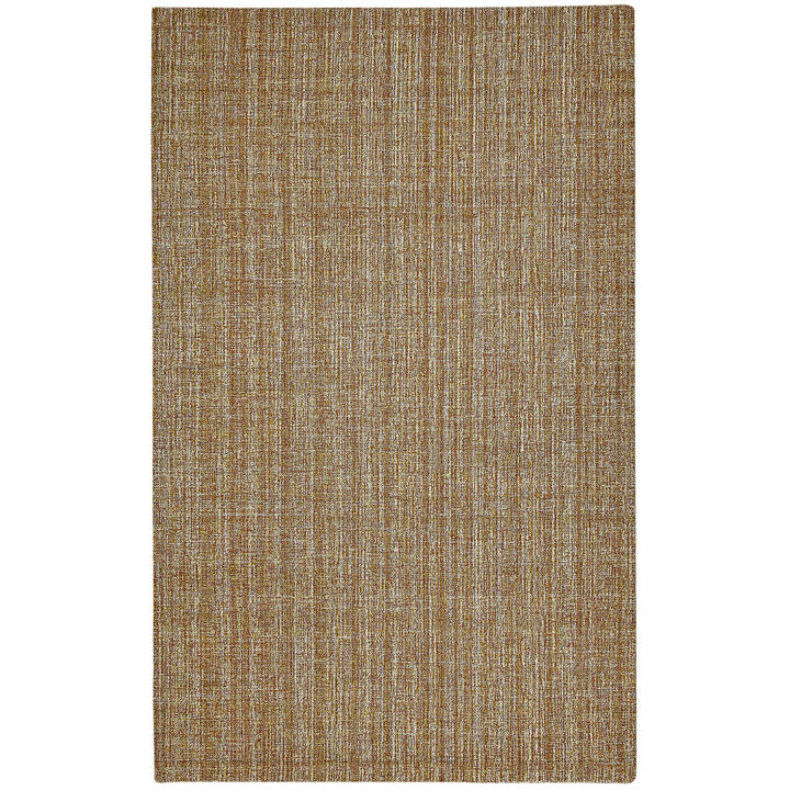 HomeRoots 8' X 10' Brown And Gray Wool Plaid Hand Tufted Area Rug