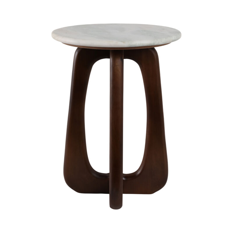 Marble Top Accent Table image number 3