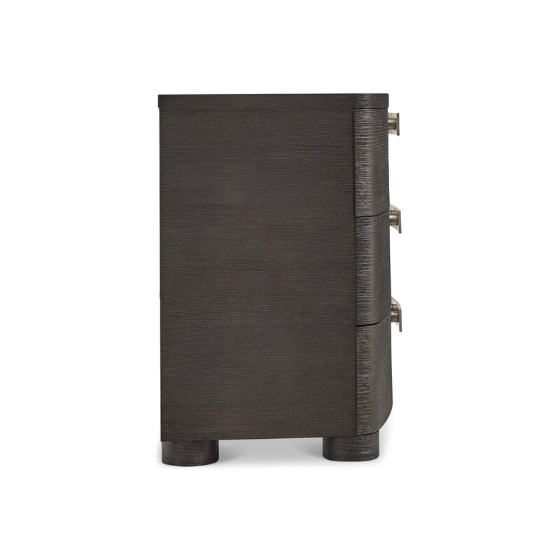 Geneve Three Drawer Nightstand image number 7