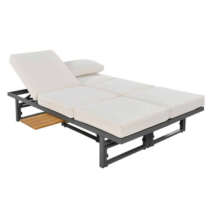 Merax Modern Multi-Functional Outdoor Sectional Sofa Set