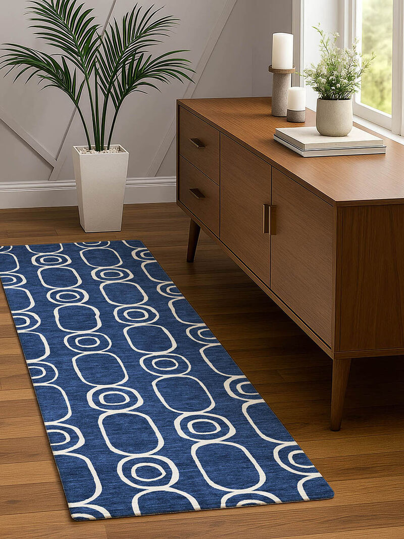 The Reserve TR6 Navy 2'3" x 7'6" Rug