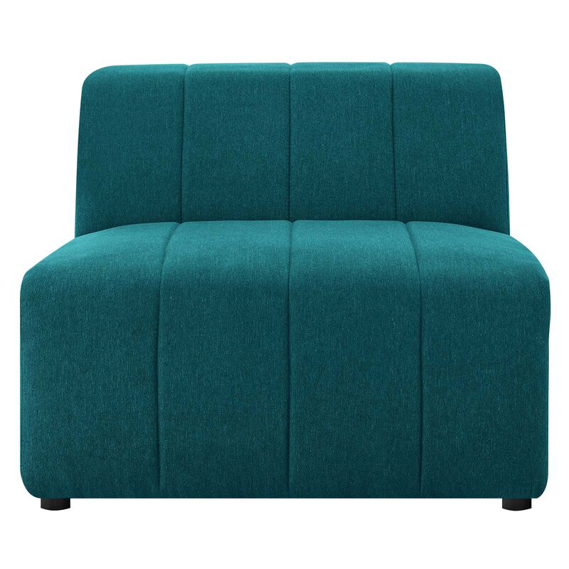 Bartlett Upholstered Fabric Armless Chair image number 4