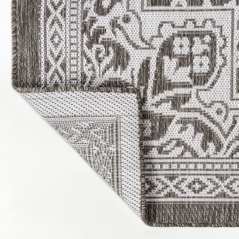 Arden Vintage Casual Medallion Indoor/Outdoor Area Rug