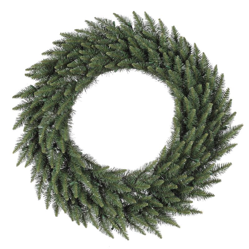 Vickerman 84" Camdon Fir Artificial Christmas Wreath, Unlit - Faux Holiday Wreath - Indoor Seasonal Home Decor image number 0