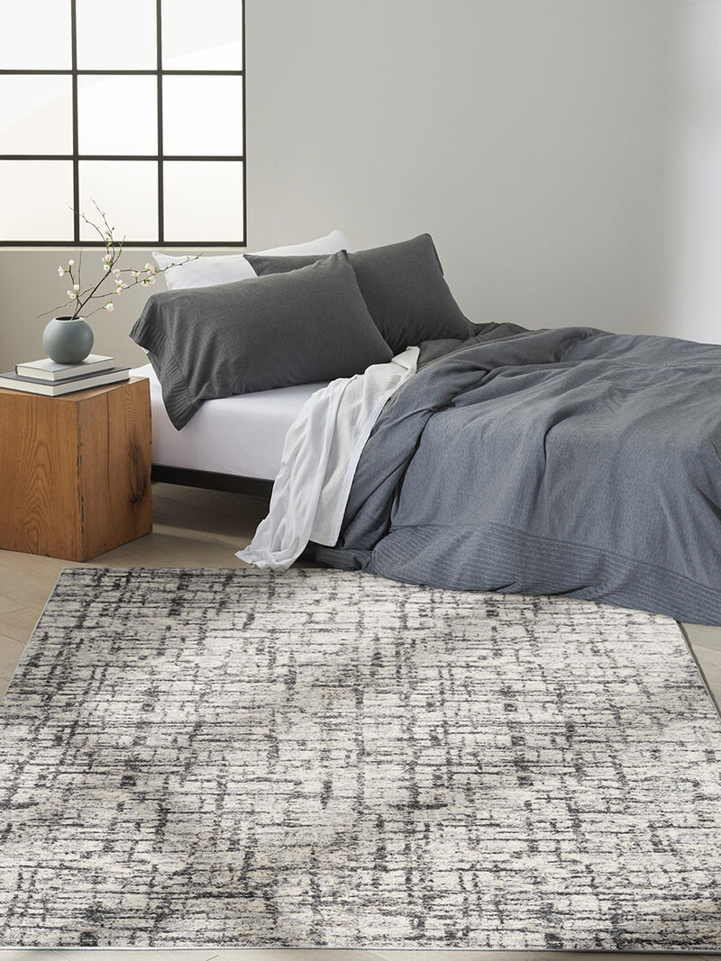 CK950 Rush CK952 Ivory/Gray 6' x 9' Rug