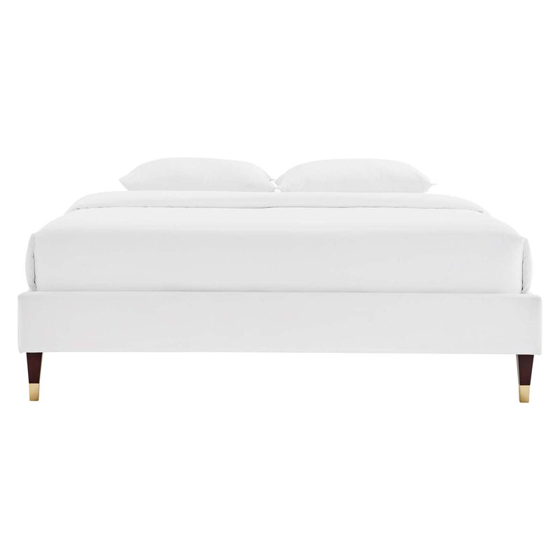 Modway - Harlow Full Performance Velvet Platform Bed Frame image number 4