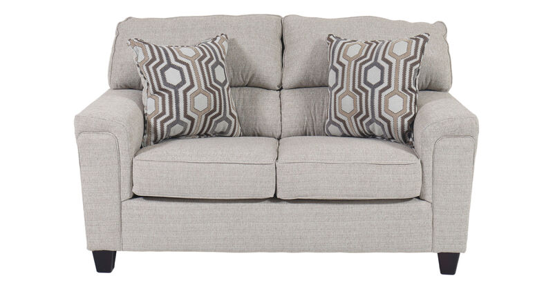 Dante Almond Loveseat image number 0