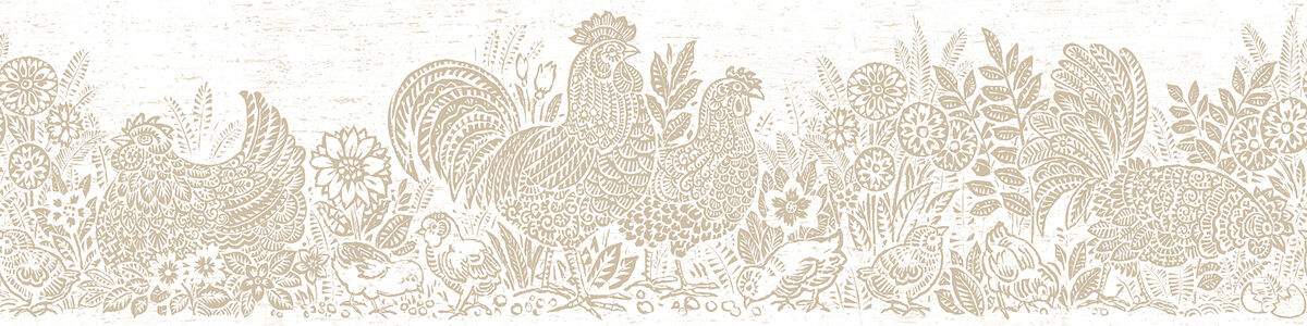 Parton Beige Chicken Wallpaper