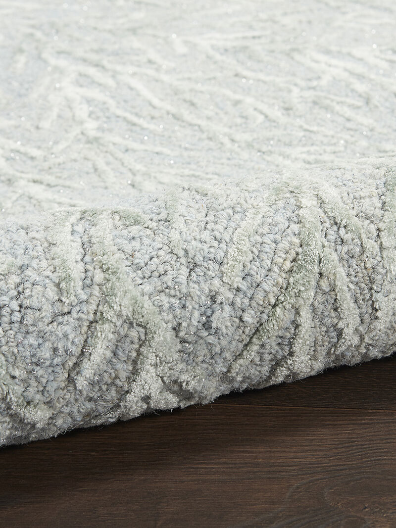 Ma30 Star SMR03 Light Blue 5'3" x 7'3" Rug image number 4
