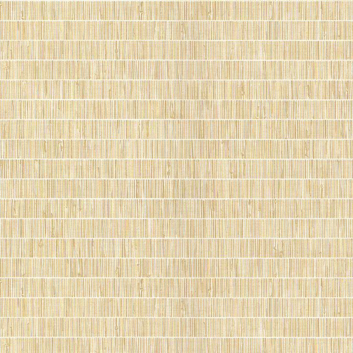 Luz Honey Faux Grasscloth Wallpaper