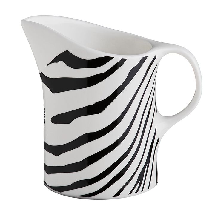 Creamer ZEBRAGE   diam. 3.5", H 3.3"