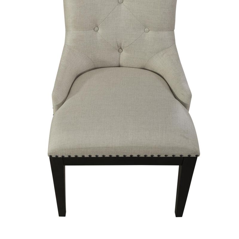 Liberty Furniture Uph Shelter Side Chair (RTA) - Black - Set of 2 Traditional Multi image number 9