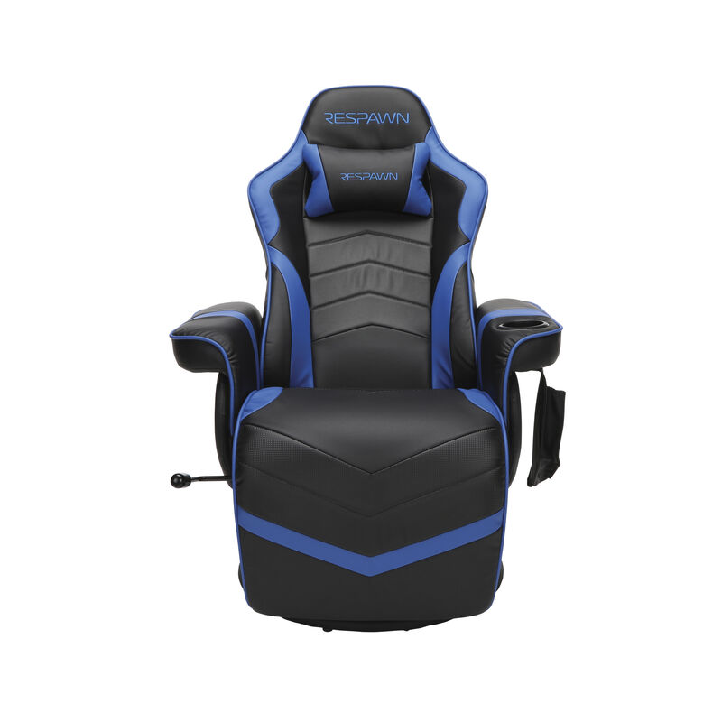 RESPAWN 900 Console Gaming Recliner with Footrest and Lumbar Support - Comfortable Ergonomic Gaming Chair with Headrest, No Wheels, Reclining, Heavy Duty, Racing Style Video Game Chairs