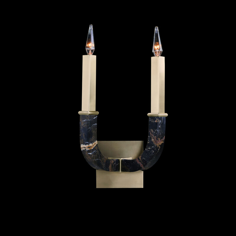 Hampton Court Two-Light Wall Sconce image number 0