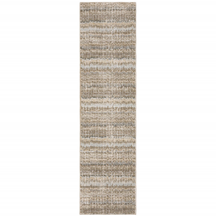 HomeRoots Abstract Runner Rug