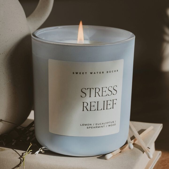 Sweet Water Decor Stress Relief 15 oz Soy Candle