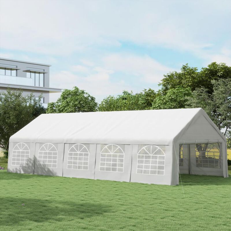 Hivvago Heavy Duty 32 x 16 Canopy Tent with Window Design for Party & Wedding image number 1