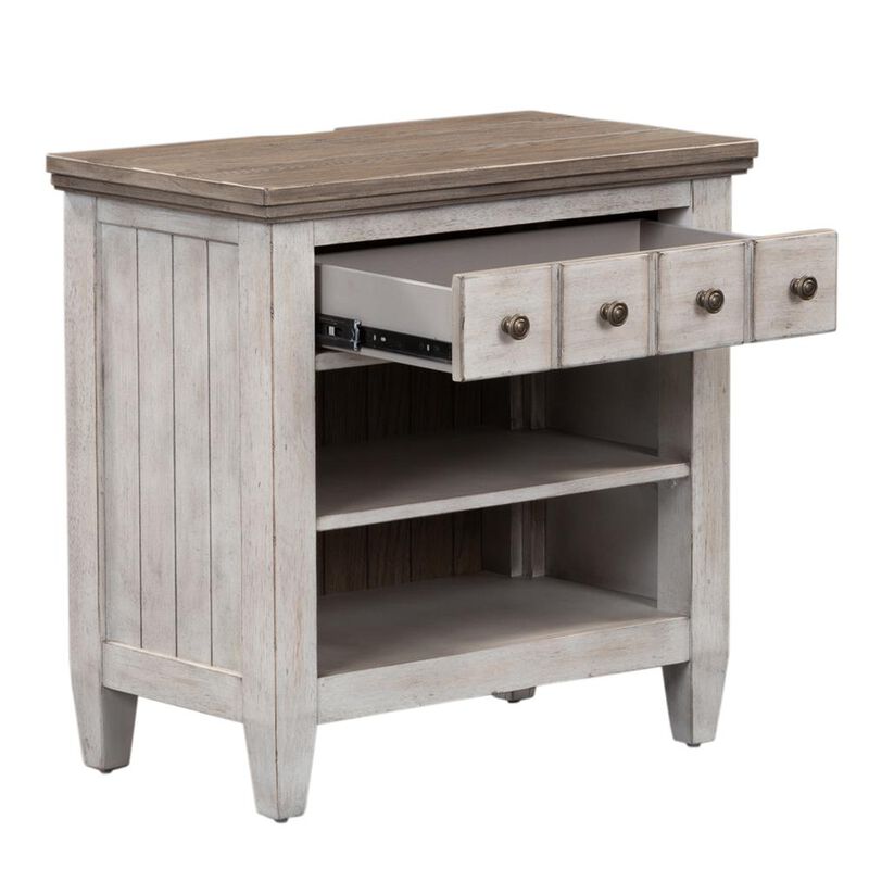 Liberty Furniture 1 Drawer Night Stand w/ Charging Station image number 7