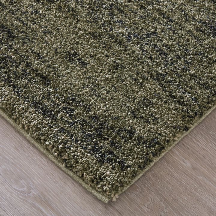 Jameson 39R8F Green/Black/Tan 9' x 12' Rug