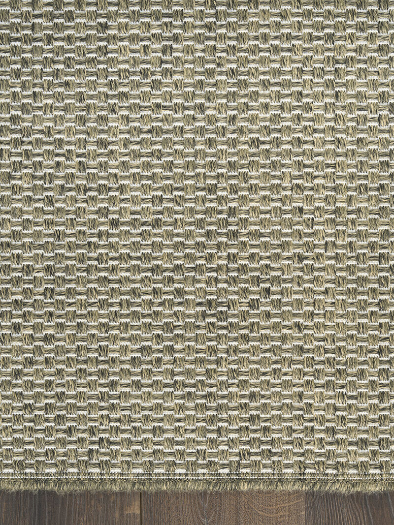 Tulum TLM03 Olive 2' x 6' Rug image number 3