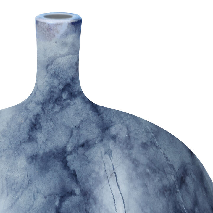 Midnight Marble Vase