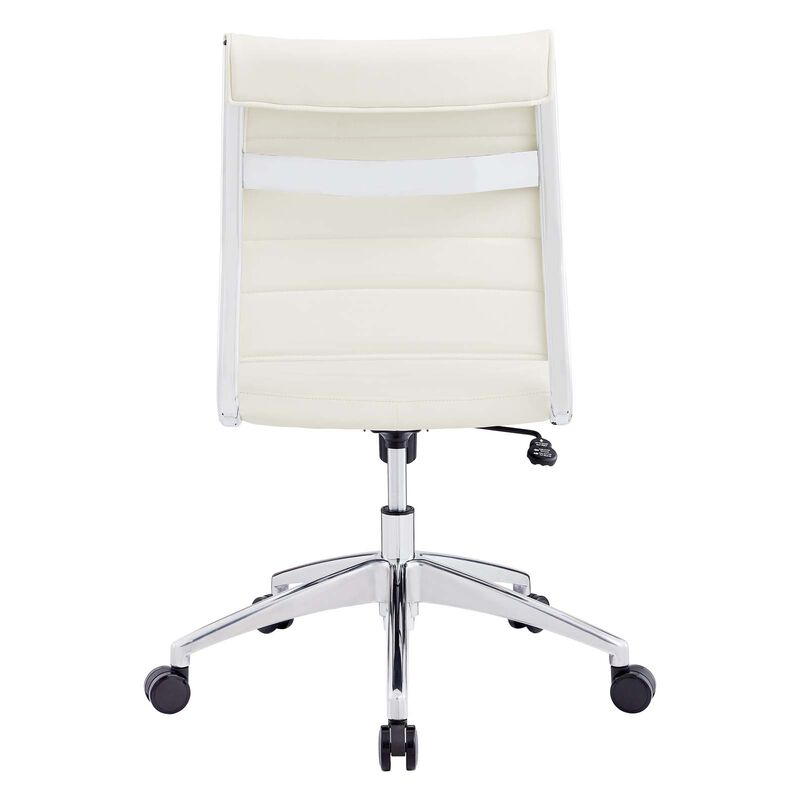Modway Furniture - Jive Armless Mid Back Office Chair Gray image number 5