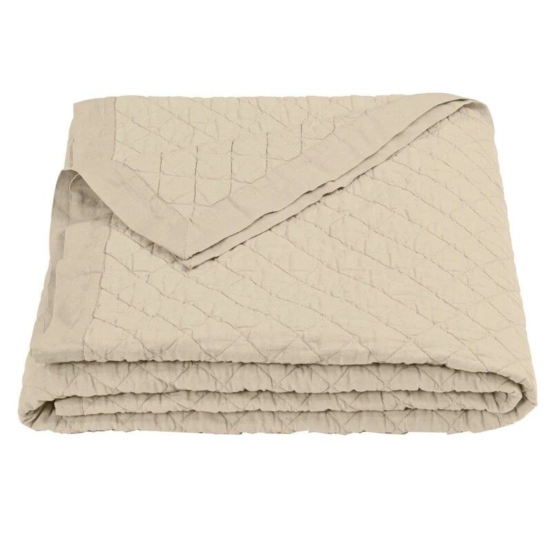Diamond Tan Full/Queen Quilt Set image number 0