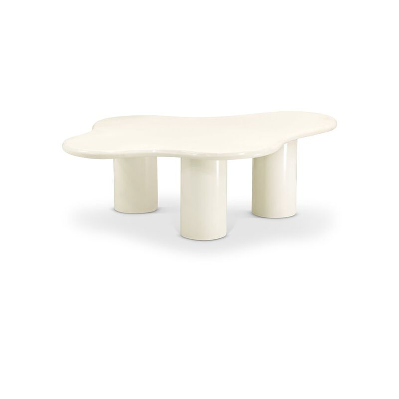 Meridian Furniture Romaine Cream Coffee Table