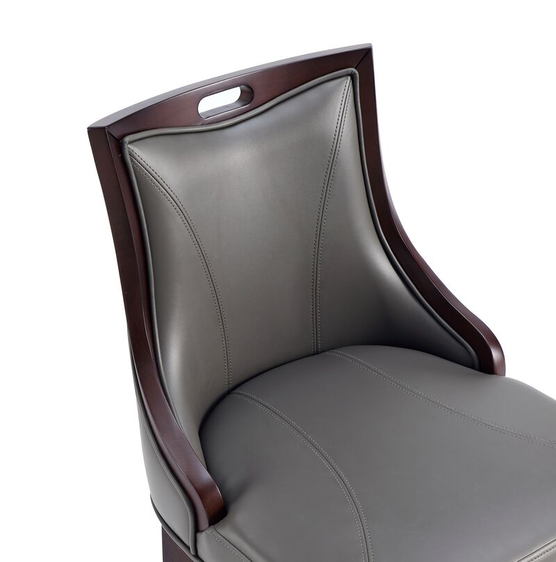 Emperor Gray Bar Stool