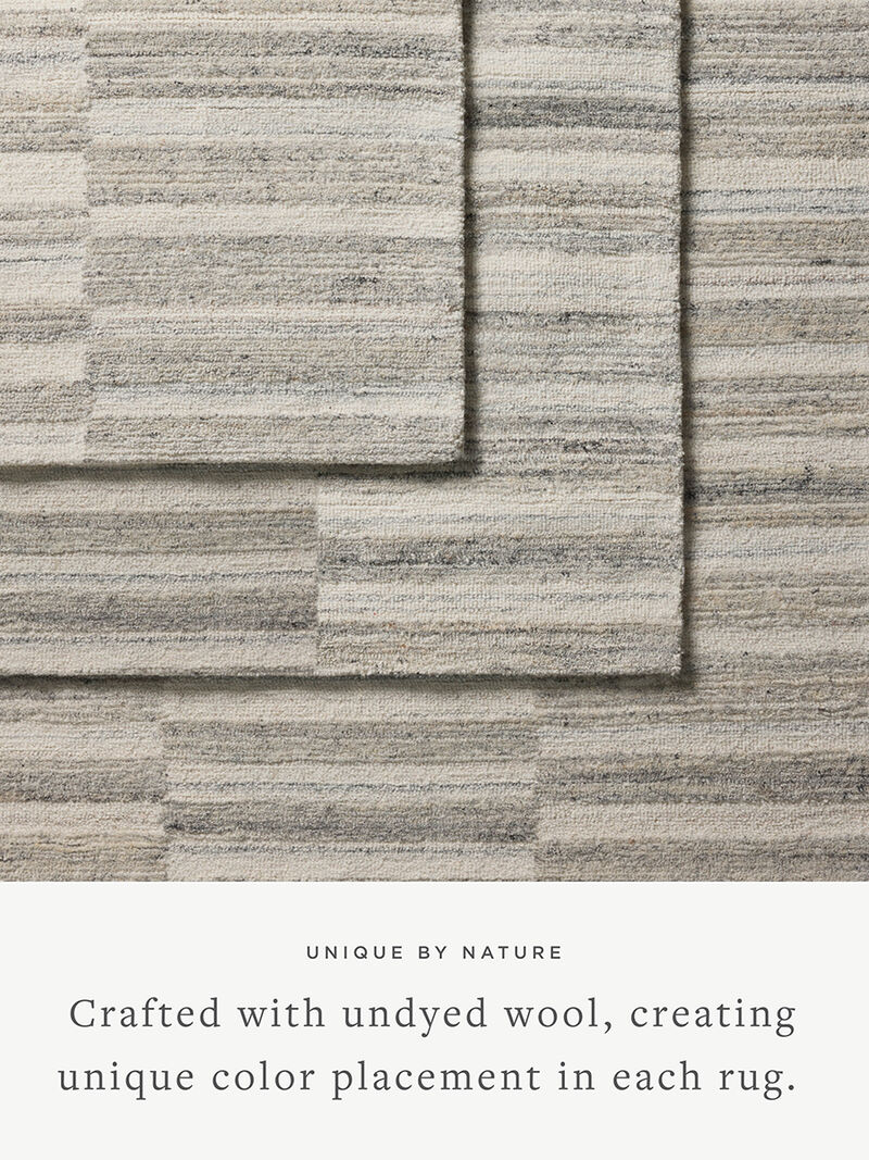 Rae Stone/Ivory 8'6" x 11'6" Area Rug by Magnolia Home by Joanna Gaines x Loloi