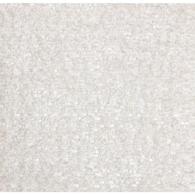 Emilia Lounge Chair in Ivory Boucle Fabric