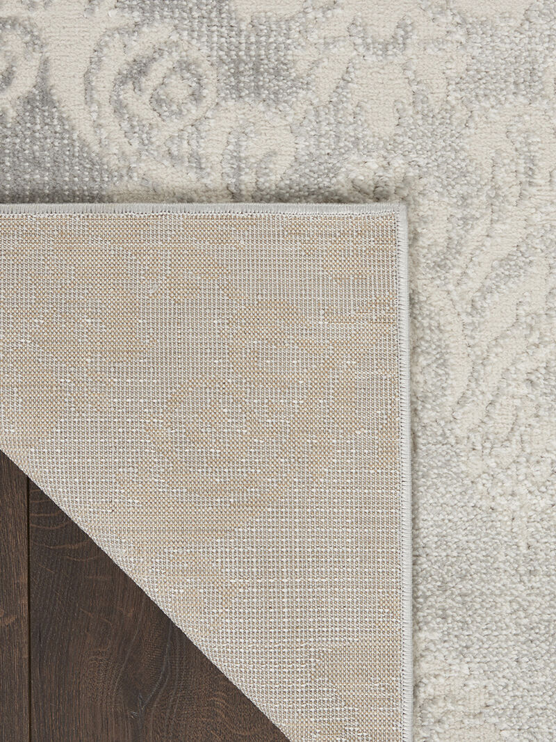 Elation ETN03 Ivory/Gray 7'10" x 9'10" Rug