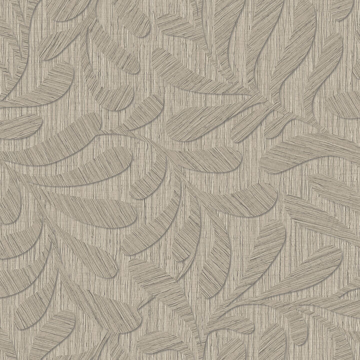 Carved Foliage Wallpaper
