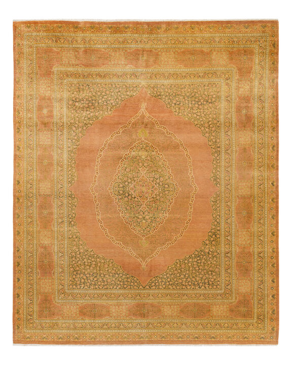 Mogul, One-of-a-Kind Hand-Knotted Area Rug  - Brown, 8' 1" x 9' 10"