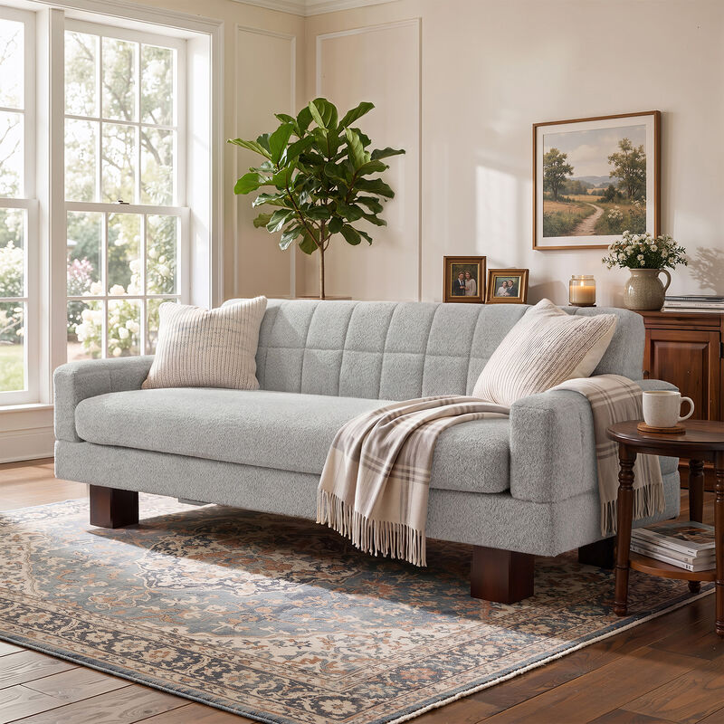 Mesug Modern Loveseat Sofa image number 1