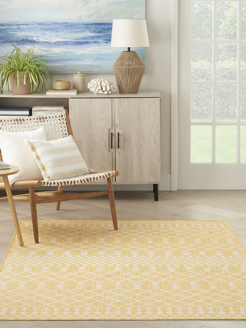 Positano POS02 Yellow 4' x 6' Rug
