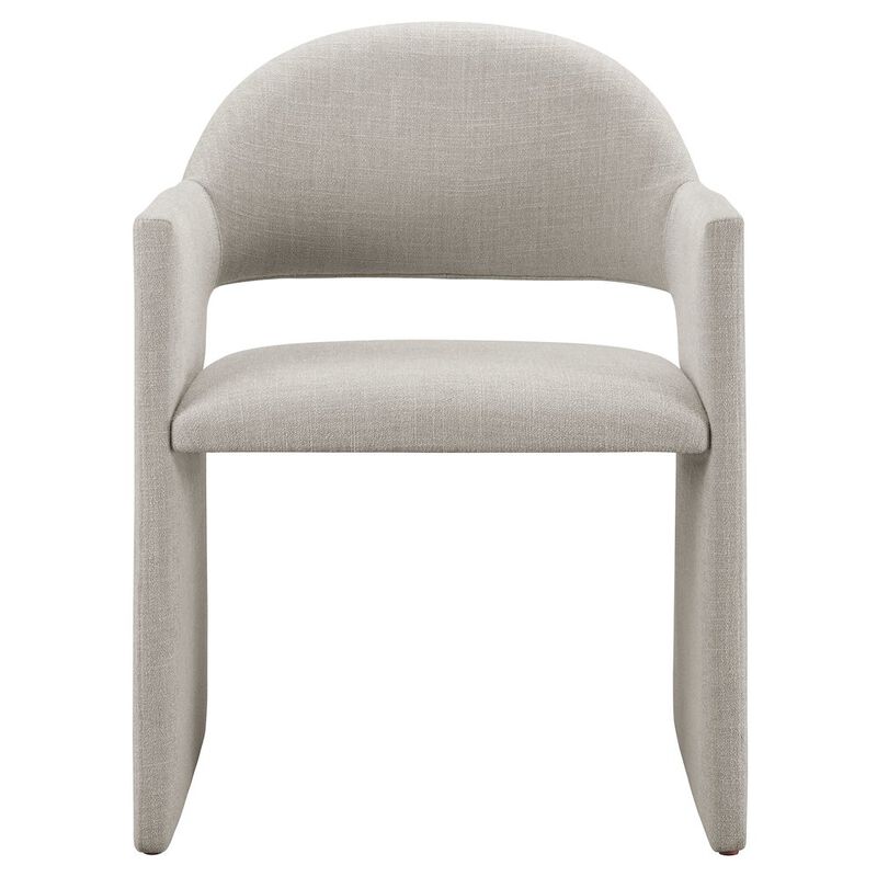 Talia Upholstered Fabric Dining Armchair image number 5