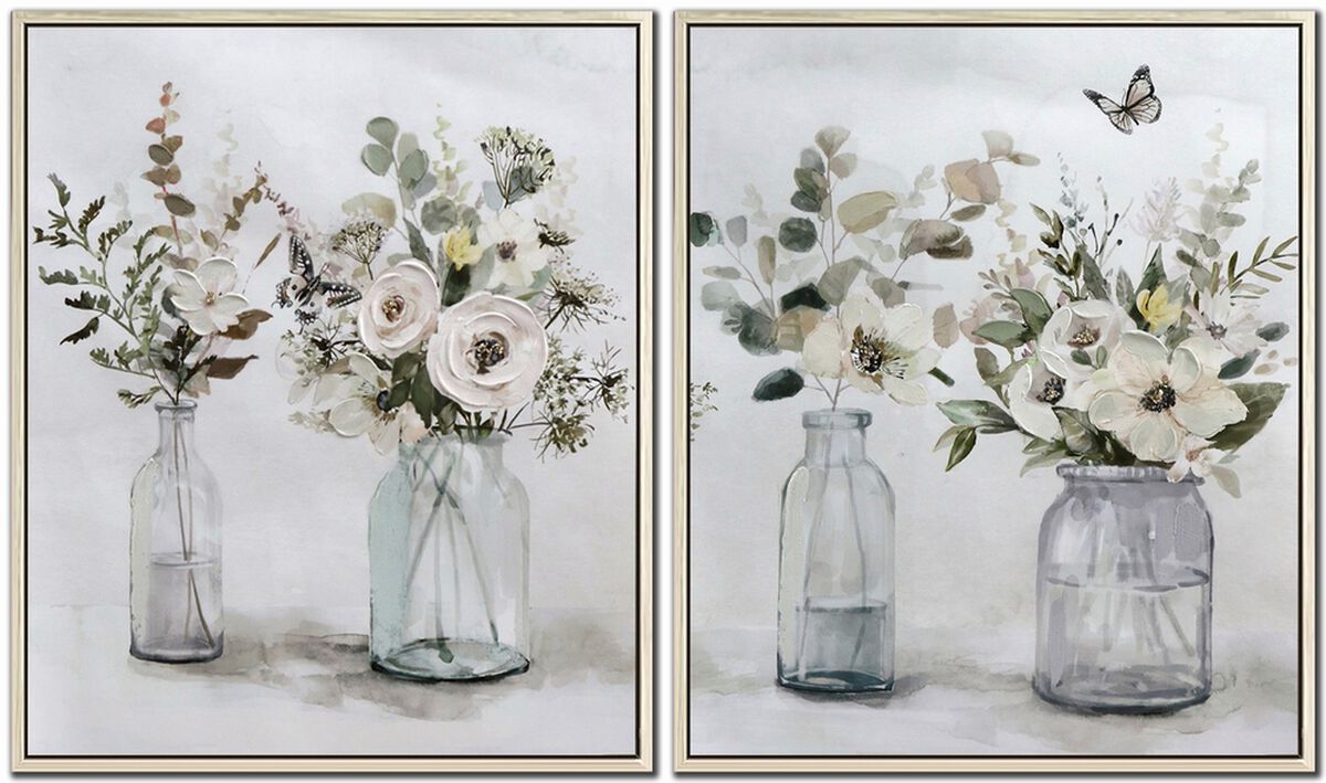 Blossoms in Vessels (Set of 2)