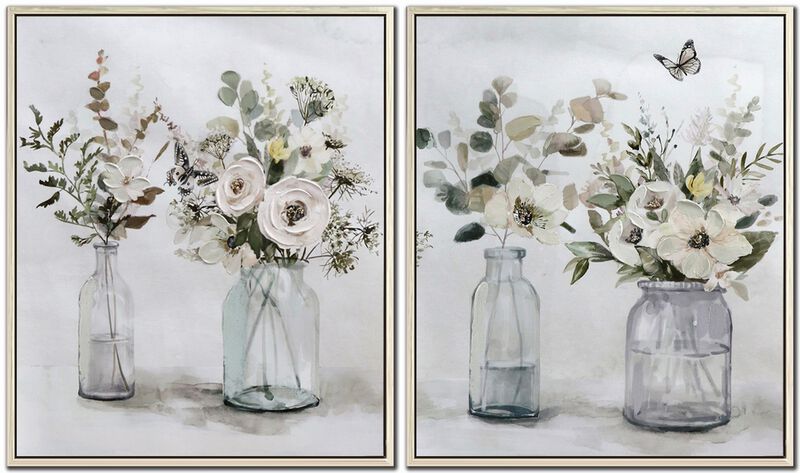 Blossoms in Vessels (Set of 2) image number 0