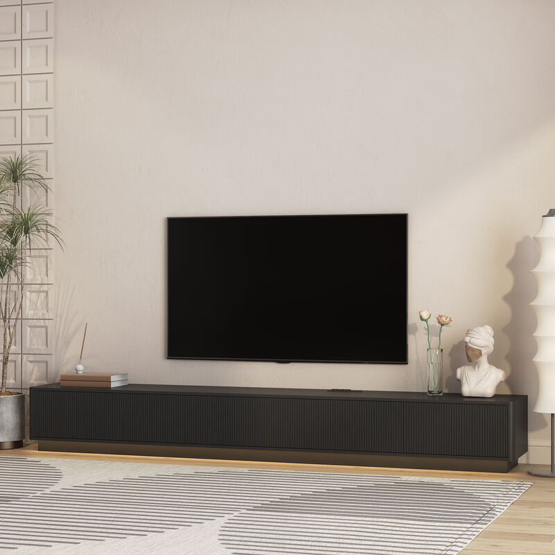 Zatsem LED TV Stand image number 1