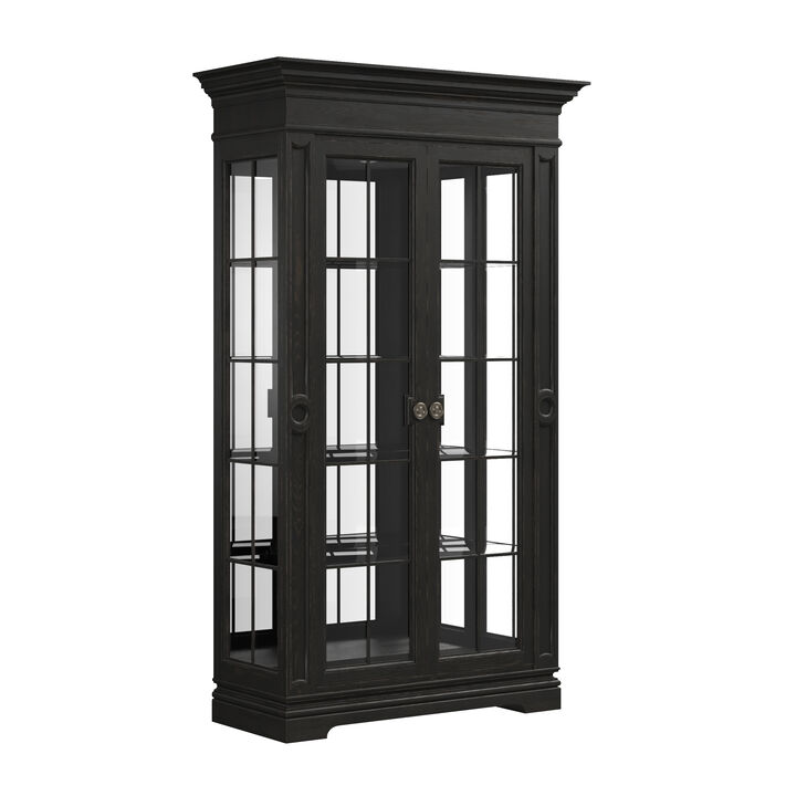 Atrium 2 Door Glass Cabinet