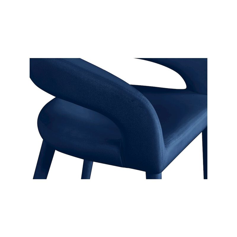 Meridian Furniture Destiny Velvet Stool