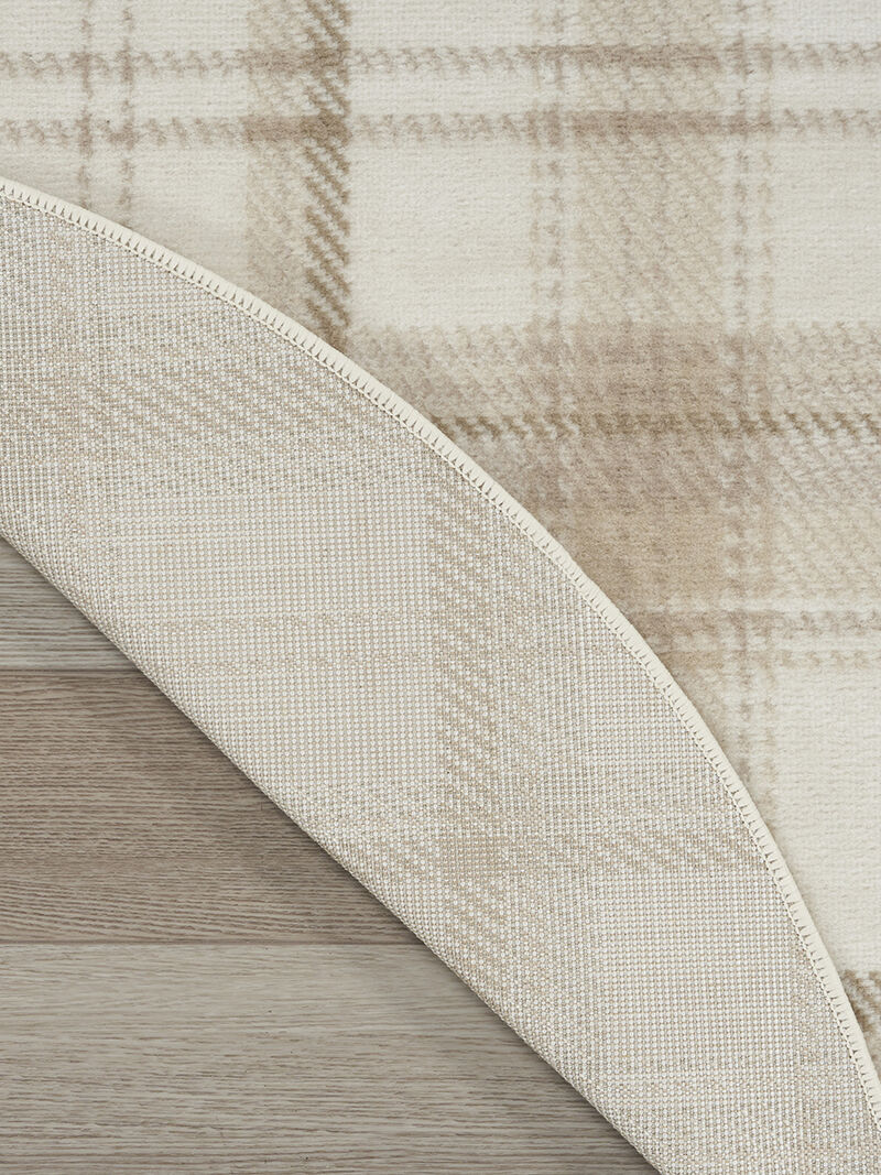 Grafix GRF03 Ivory/Beige 8'6" x 12' Rug