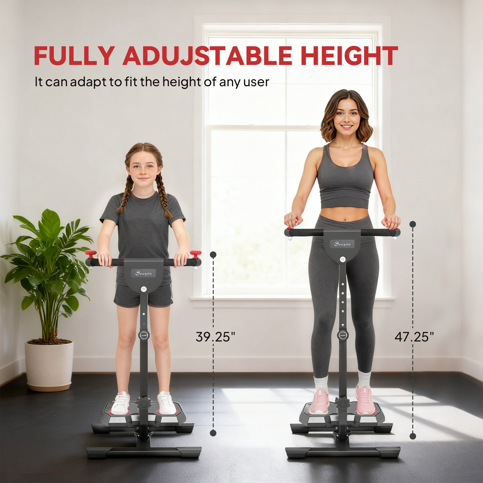 Hivvago Foldable Ab Twister Board with LCD for Waist and Core Workout