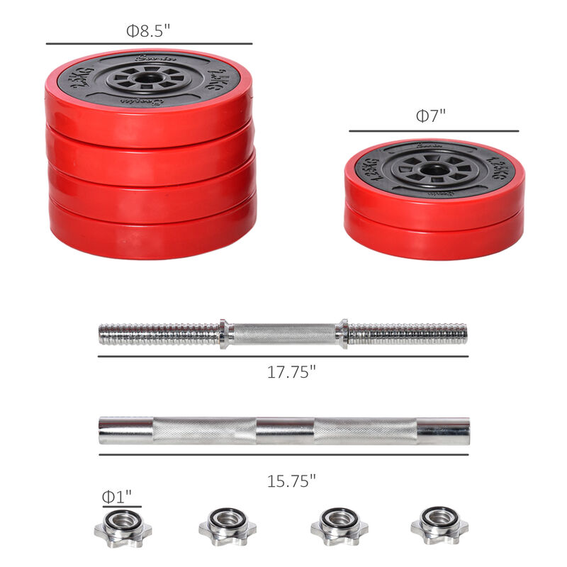 Hivvago Adjustable Dumbbells with Barbell Conversion image number 2