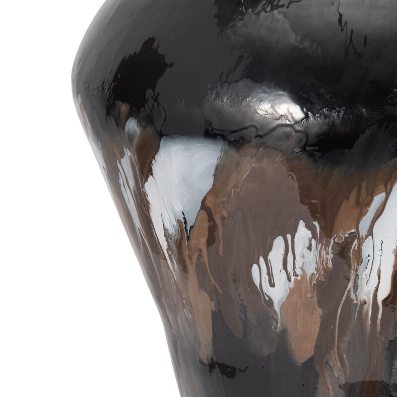 ANTONMILL BLACK VASE 25 (IN) image number 4