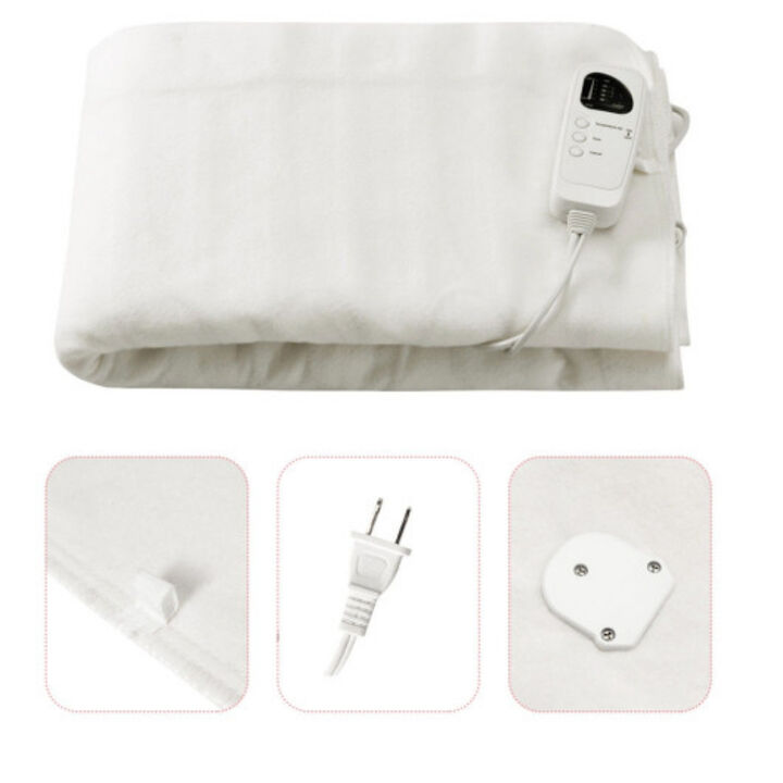 Electric Heated Blanket 5 Temperature Modes 8H Timer UL